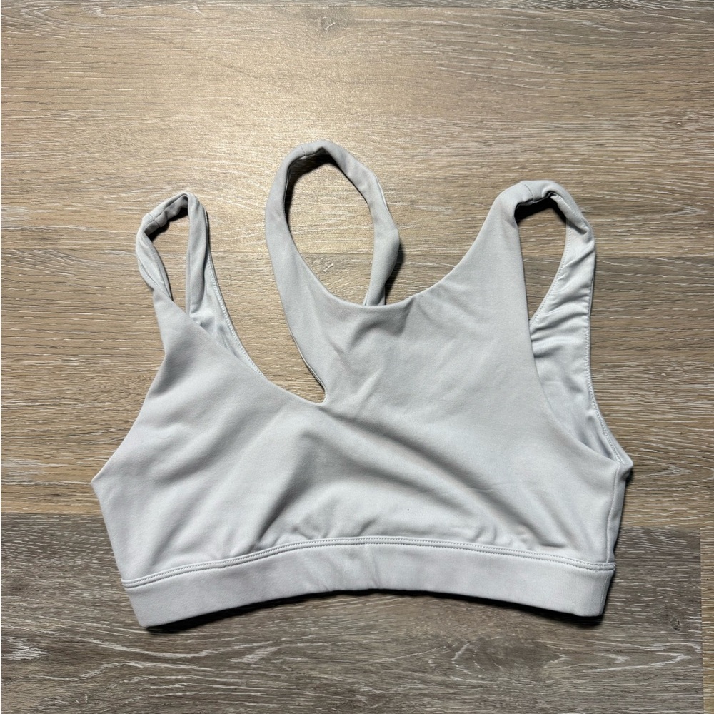 Alo Yoga Peak Bra - Light Gray
